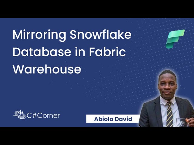 'Video thumbnail for Mirroring Snowflake Database in Fabric Warehousing'
