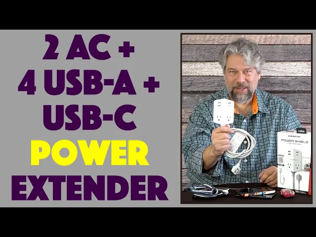 Video thumbnail for Monster Power Shield Hub Extender - AC + USB - REVIEW