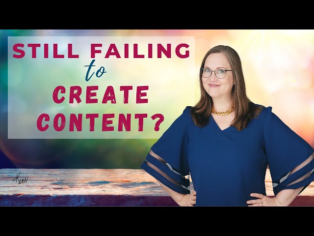 Video thumbnail for Still failing to get your social media content out there? Let's fix that.