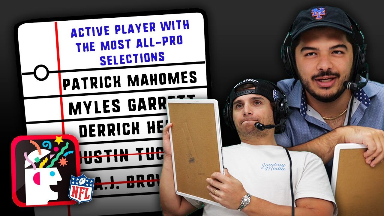 Video thumbnail for NFL Scattergories Trivia Challenge! 2.0