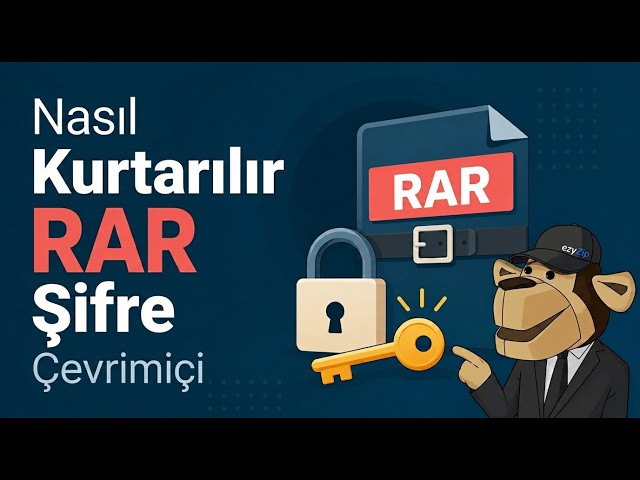 Video thumbnail for 📦 RAR Şifresi Çevrimiçi Ücretsiz Nasıl Kırılır | Yazılım Kurulumu Gerektirmez