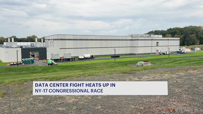 Video thumbnail for Data centers emerge as one key issue in NY-17 congressional race