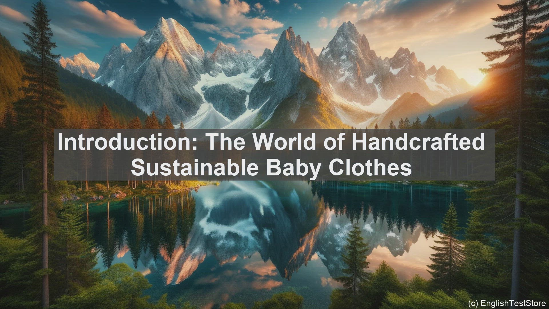 'Video thumbnail for Top 10 Sentences for Understanding Handcrafted Sustainable Baby Clothes'