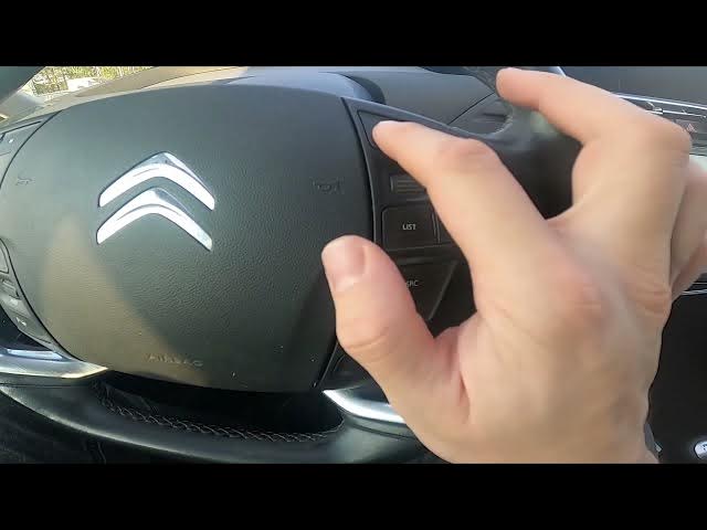 Video thumbnail for Steering Wheel Buttons Description for Citroen C4 Picasso II (2013–2018) - Steering Wheel Functions