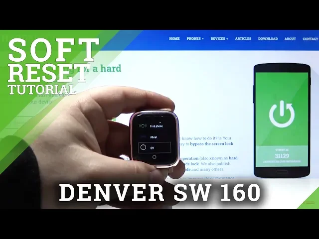 Video thumbnail for How to Soft Reset Denver SW 160 - Force Restart
