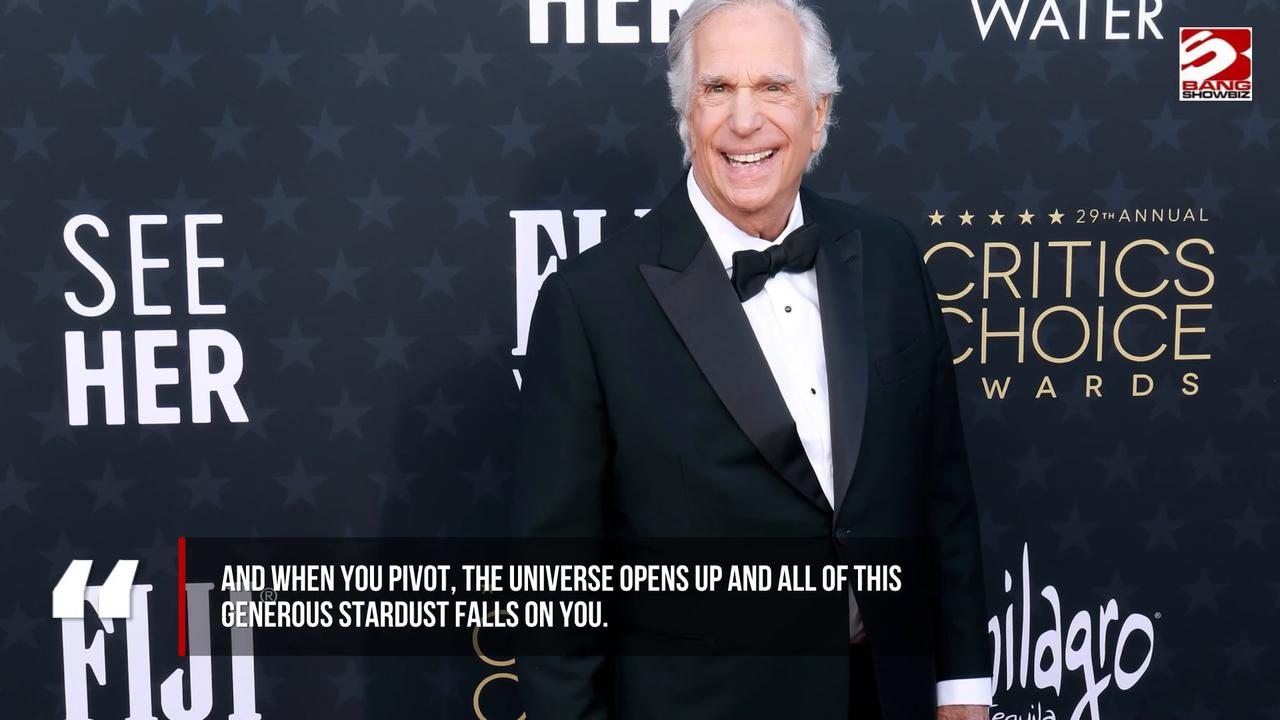 Video thumbnail for Henry Winkler 'went dark' after Happy Days