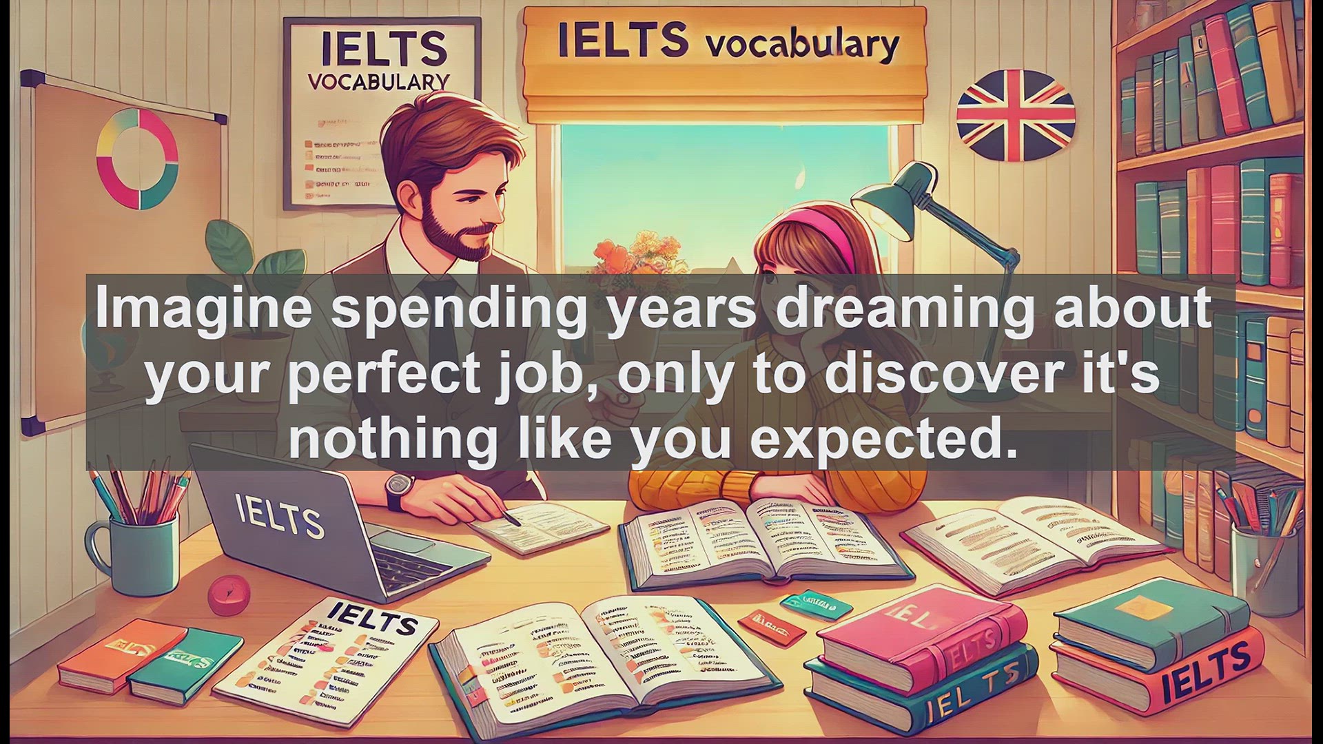 'Video thumbnail for 5000 Must Know IELTS 8.0 Vocabulary - Understanding 'Disillusion': Key Vocabulary for IELTS Success'