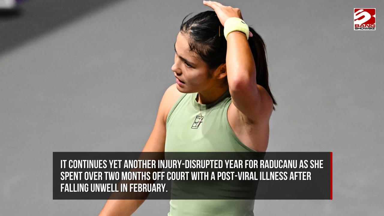Video thumbnail for Emma Raducanu will miss the US Open as she continues recovery from a stress fracture