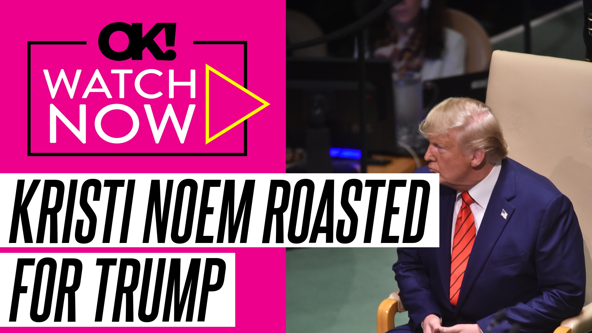 Video thumbnail for Kristi Noem Mocked After Credit­ing Donald Trump With Stopping Hurricanes: 'Peak Cult Energy'