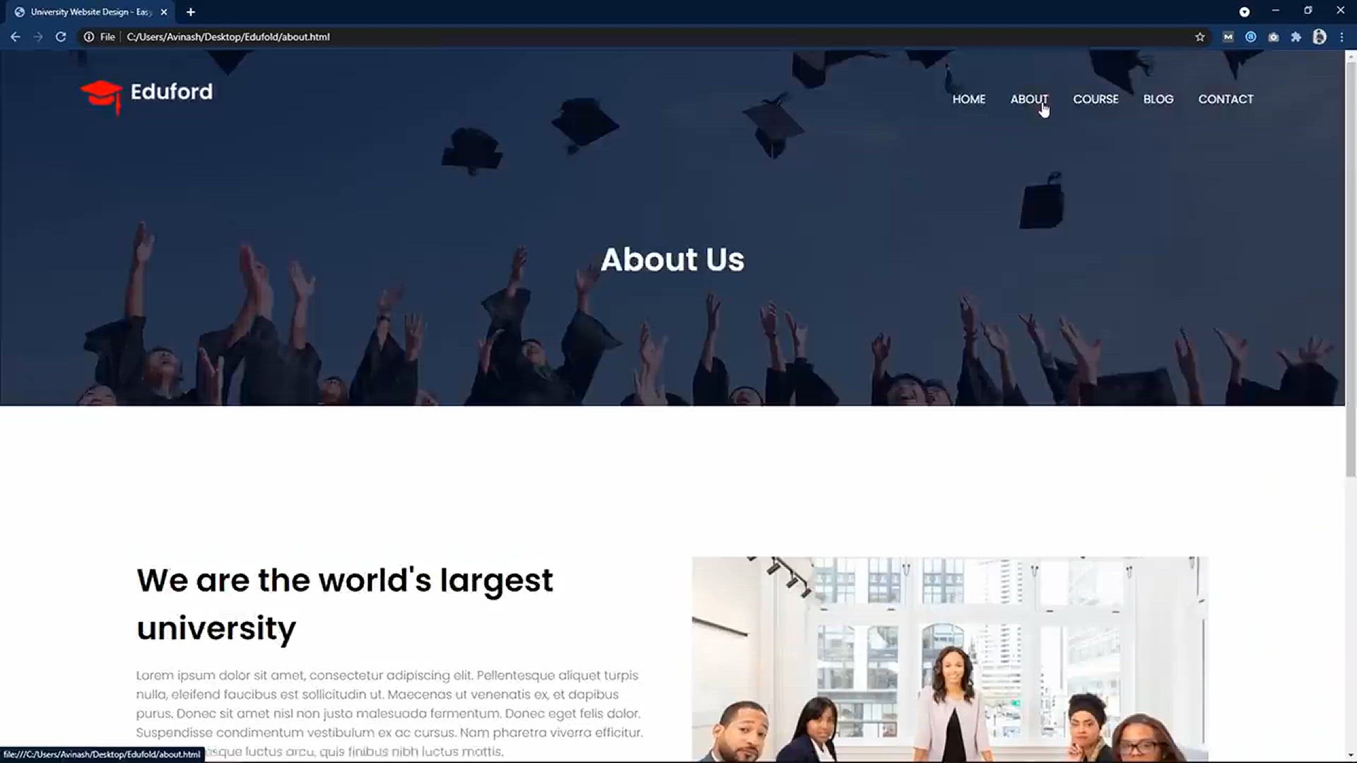 'Video thumbnail for How To Upload Website Online _ Complete Website Design For College University Step By Step'