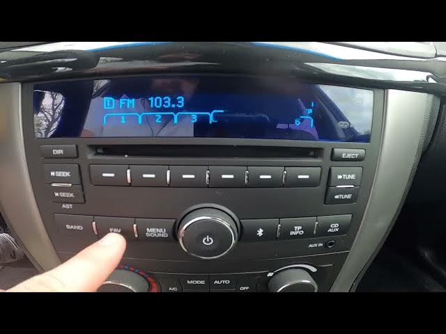 Video thumbnail for How to Manage List of Favourite Radio Stations in Chevrolet Captiva II ( 2011 - now )