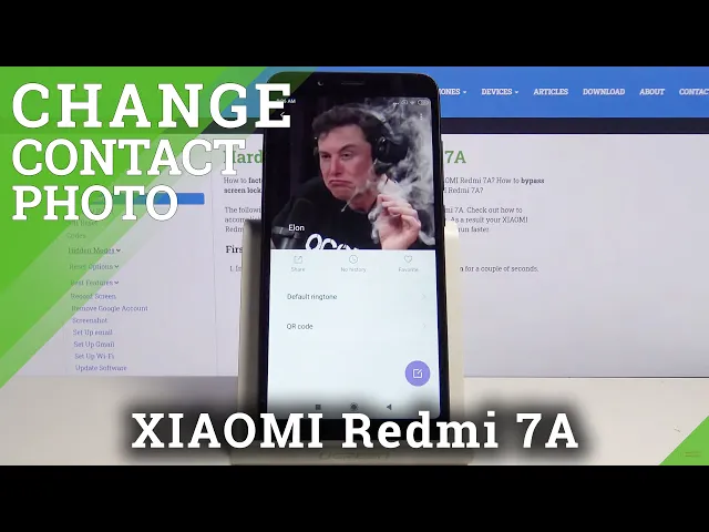 Video thumbnail for How to Add Photo to Contact in XIAOMI Redmi 7A – Personalize Contacts