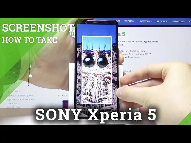 Video thumbnail for How to Take a Screenshot in Sony Xperia 5 – Save Display