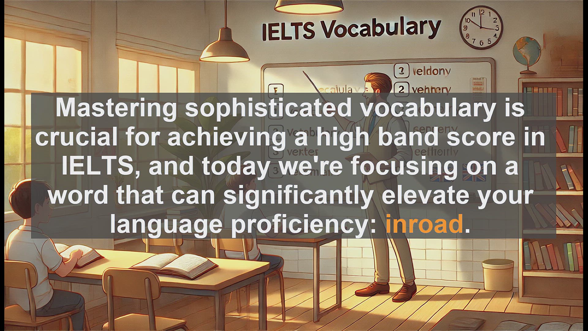 'Video thumbnail for 5000 Must Know IELTS 8.0 Vocabulary - IELTS Vocabulary: Mastering the Word 'Inroad''