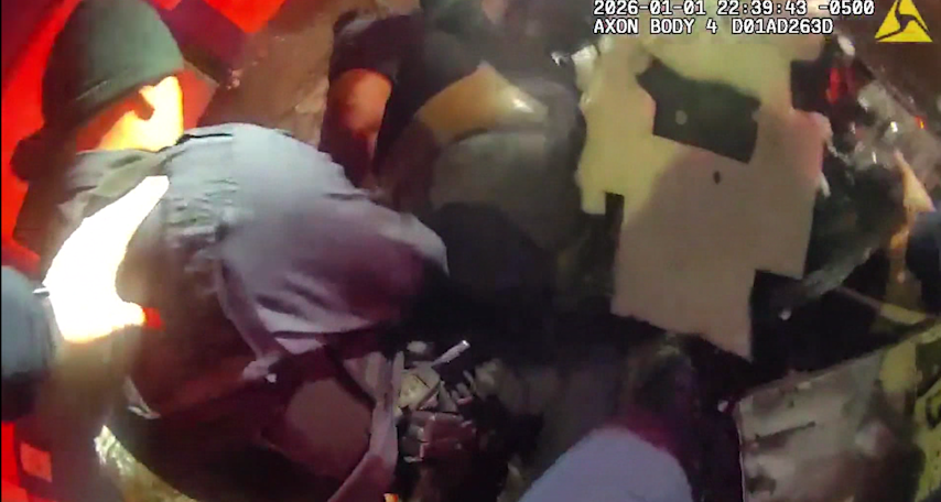 Video thumbnail for New body cam video shows moments during fatal Newburgh arrest