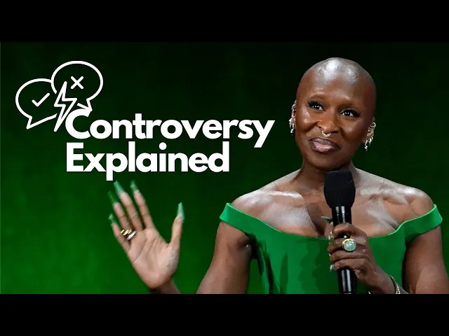 'Video thumbnail for Cynthia Erivo Controversy Explained | Wicked Movie 2024'