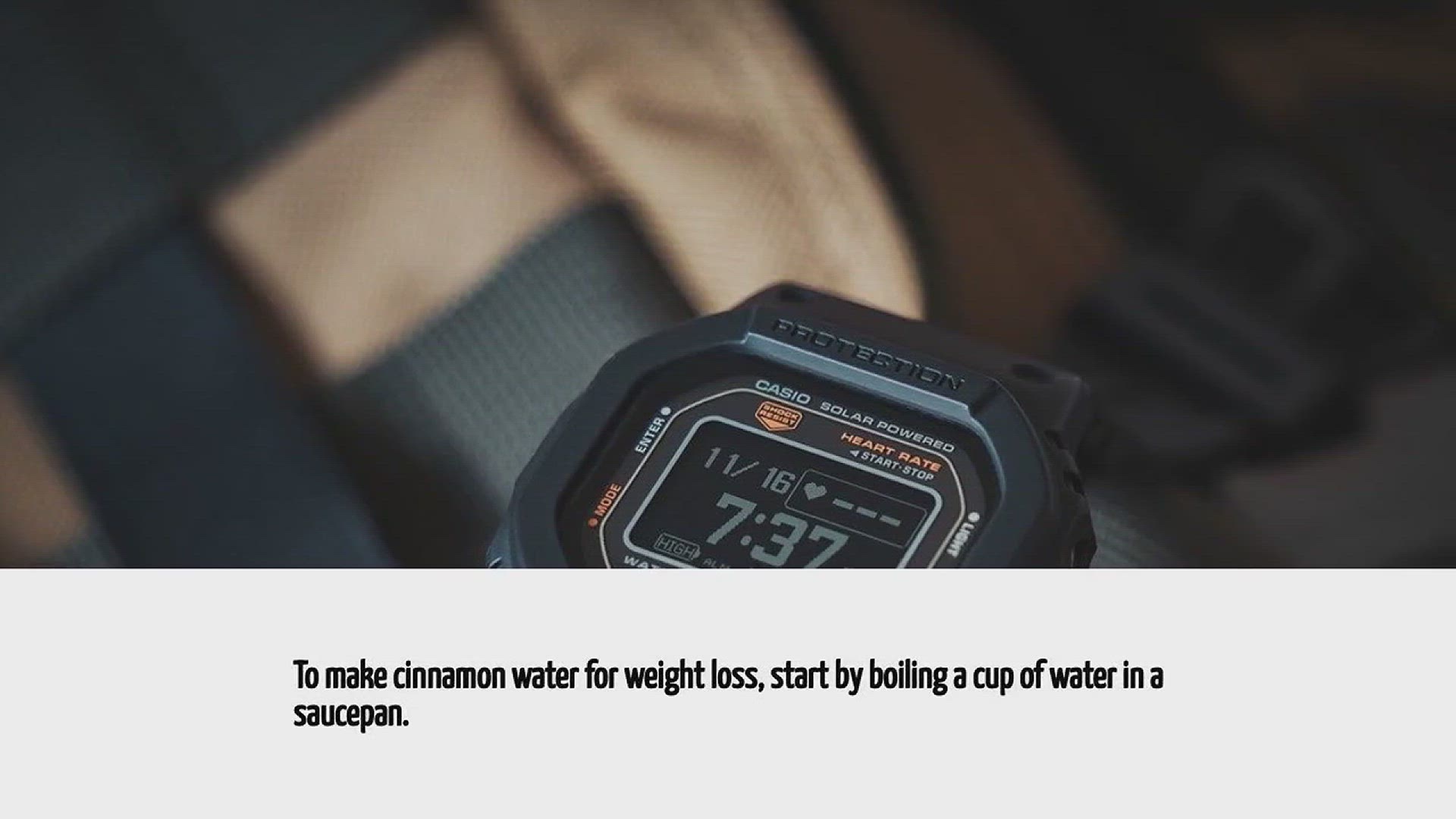 Video thumbnail for How To Make Cinnamon Water For Weight Loss