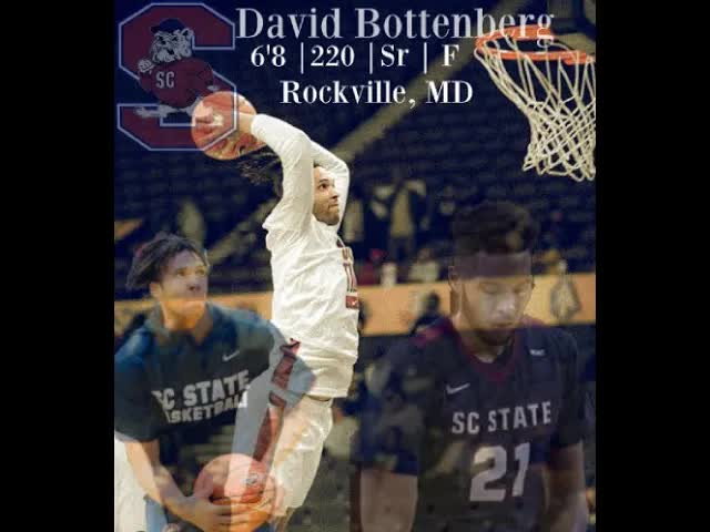 Video thumbnail for david bottenberg: sc state basketball career highlights