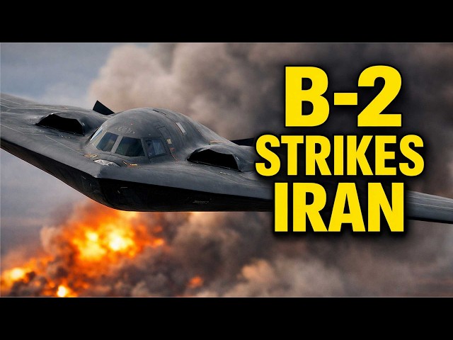 Video thumbnail for B-2 Stealth Bomber: How the US Strikes Iran in Epic Fury Operation