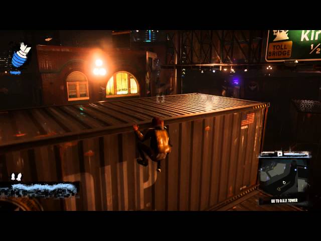 Video thumbnail for inFamous: Second Son - Expose Augustine: Video Dash Traversal as Brooke Gives Speech To Media PS4