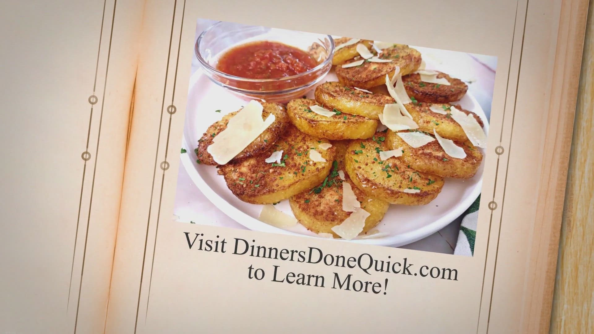 Video thumbnail for Easy Air Fryer Parmesan Polenta Cakes