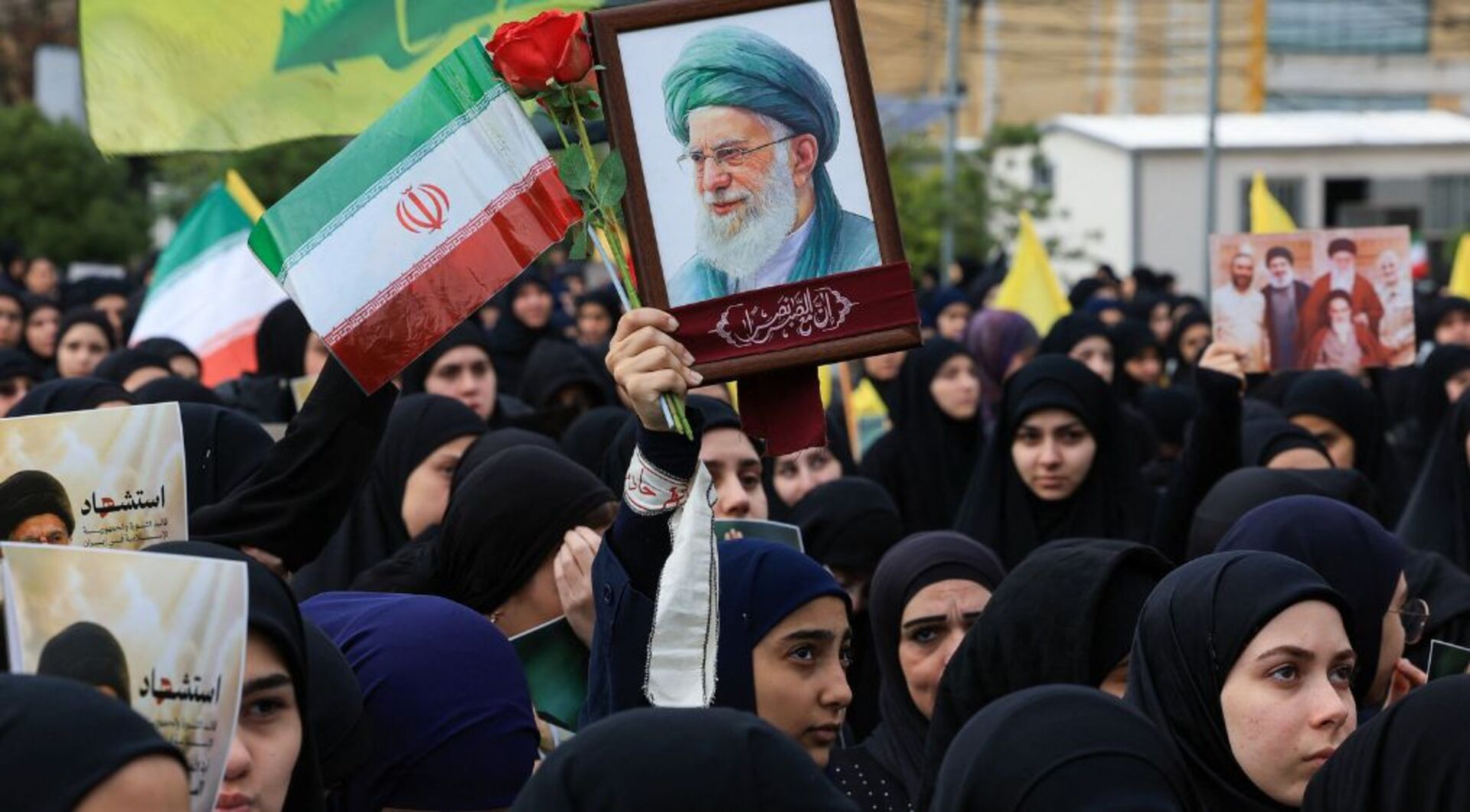 Video thumbnail for Hezbollah mourns Khamenei as supreme religious leader but stops short of war call
