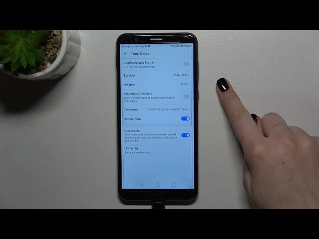 Video thumbnail for How to Change Date & Time on HONOR 7X – Adjust Time Settings