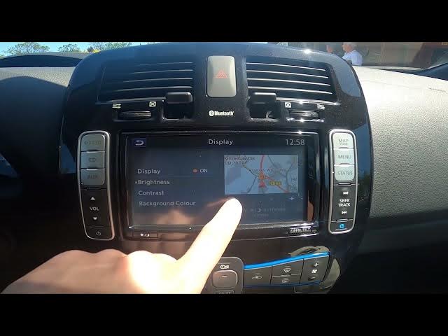 Video thumbnail for How to Change Display Brightness and Contrast in Nissan Leaf ( 2011 - 2017 ) - Adjust Display