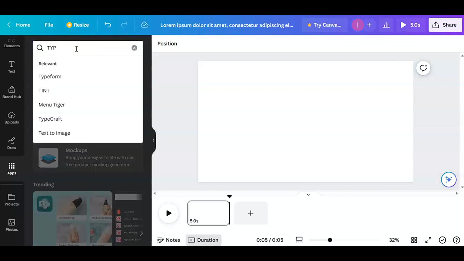'Video thumbnail for Create Amazing Typography Text Effect in Canva l easy canva l canva tutorial (1)'