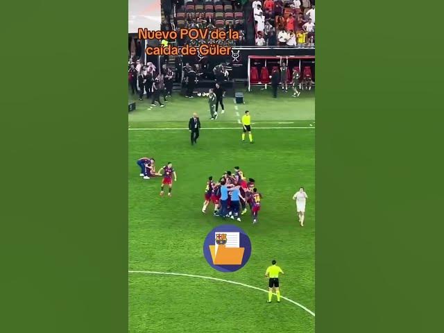 Video thumbnail for Honey wake up! Otro Pov de la caída de Güler tras el pitido final ha salido a la luz 🤦♂…