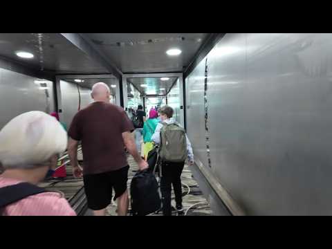 Video thumbnail for Singapore Airport Arrival Terminal 2 Plus Train To City