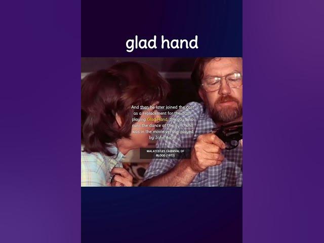 Video thumbnail for Glad Hand #Meaning #Idiom #Definition #Pronunciation #Idioms #EnglishLanguage #Viral #shorts