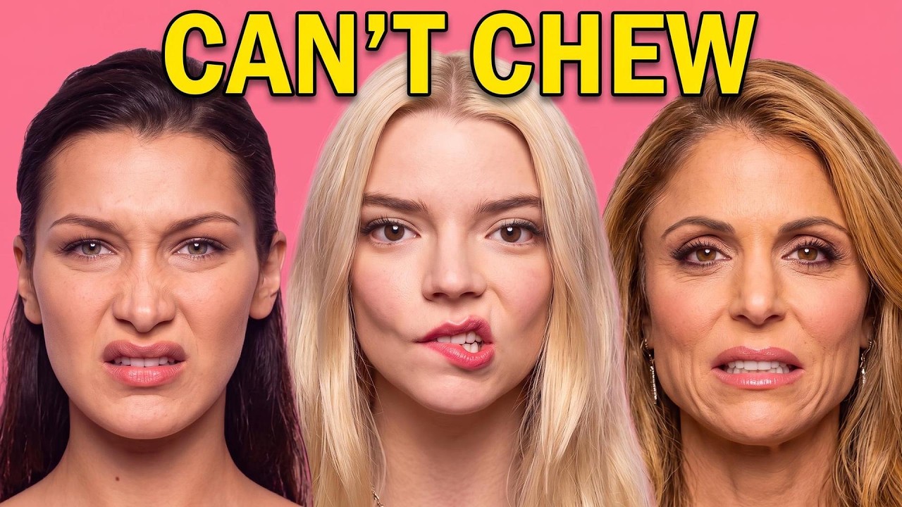 Video thumbnail for They slimmed their jaw for the camera. Now they can't chew right.