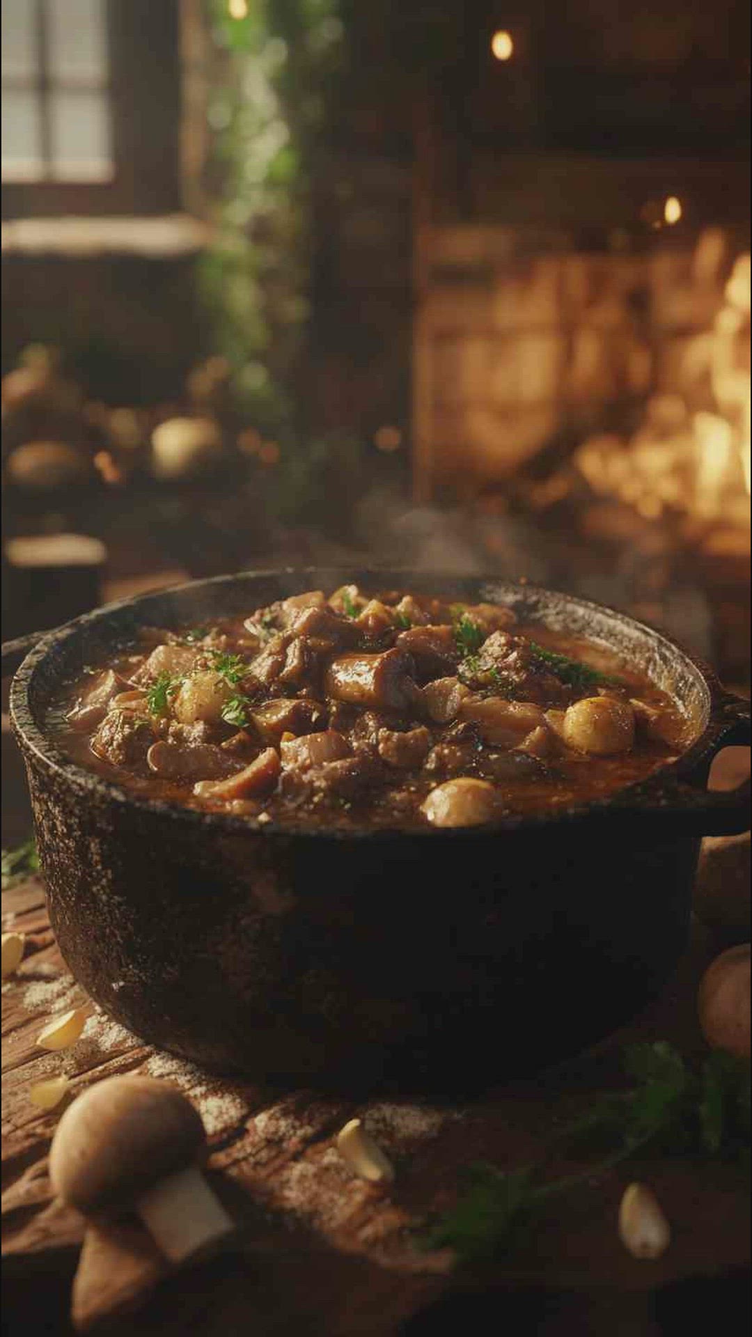 'Video thumbnail for Slow Cooker Classic Beef and Mushroom Gravy Recipe'
