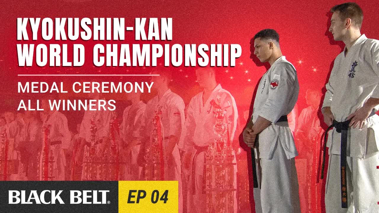 Video thumbnail for Blackbelt Magazine: Kyokushin-kan World Championship Medal Ceremony