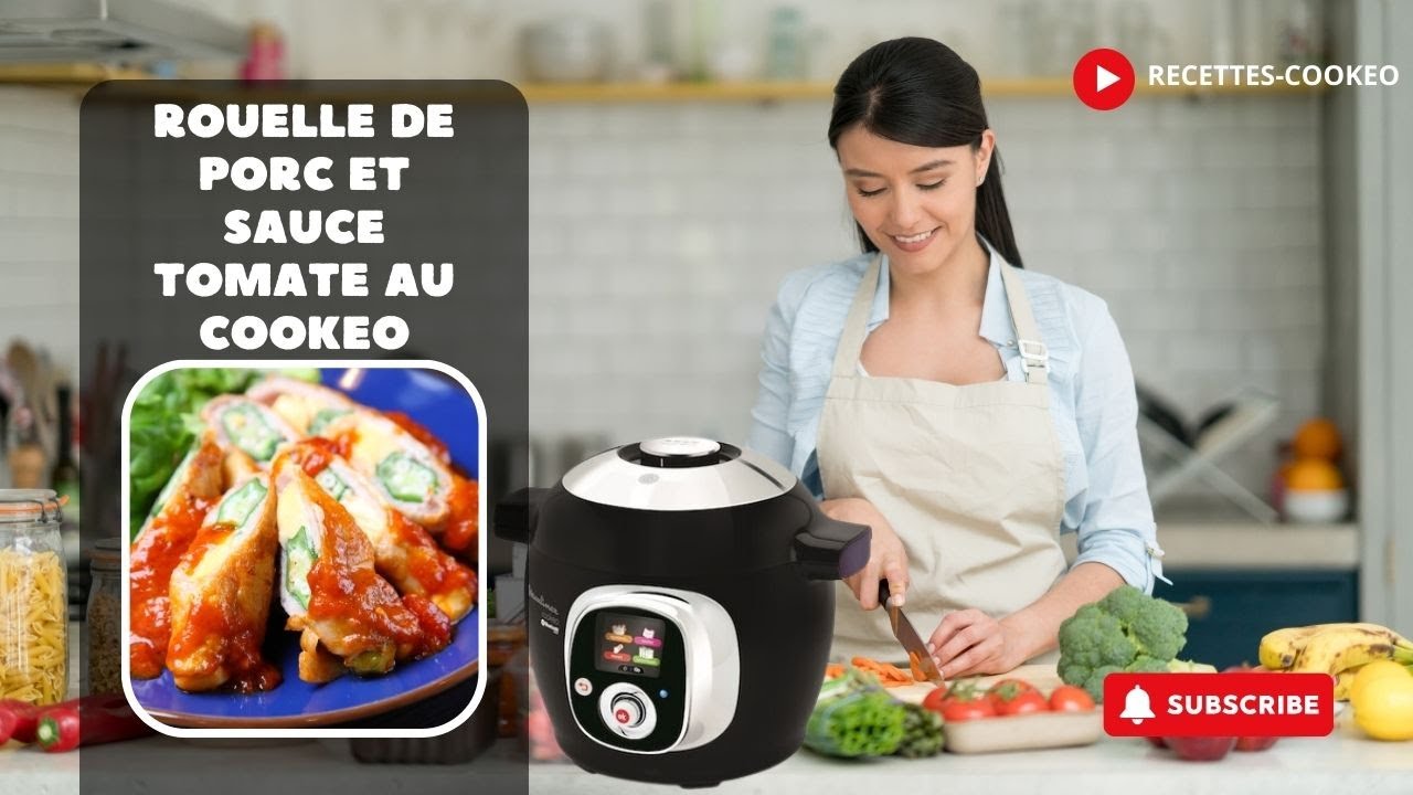 Video thumbnail for Rouelle de porc et sauce tomate au Cookeo