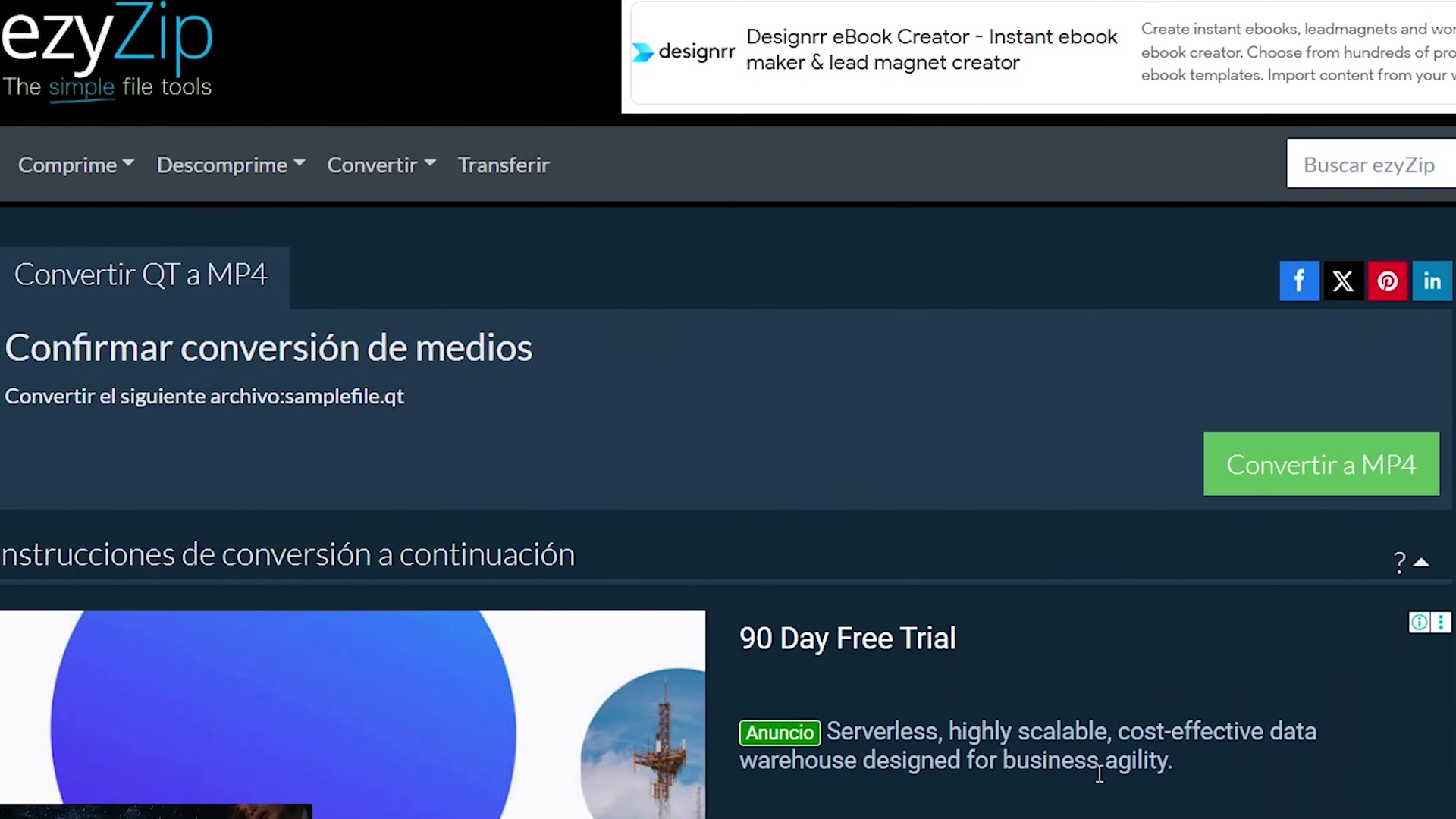 Video thumbnail for 🎥 Convierte QT a MP4 Online: Gratis y Sin Apps