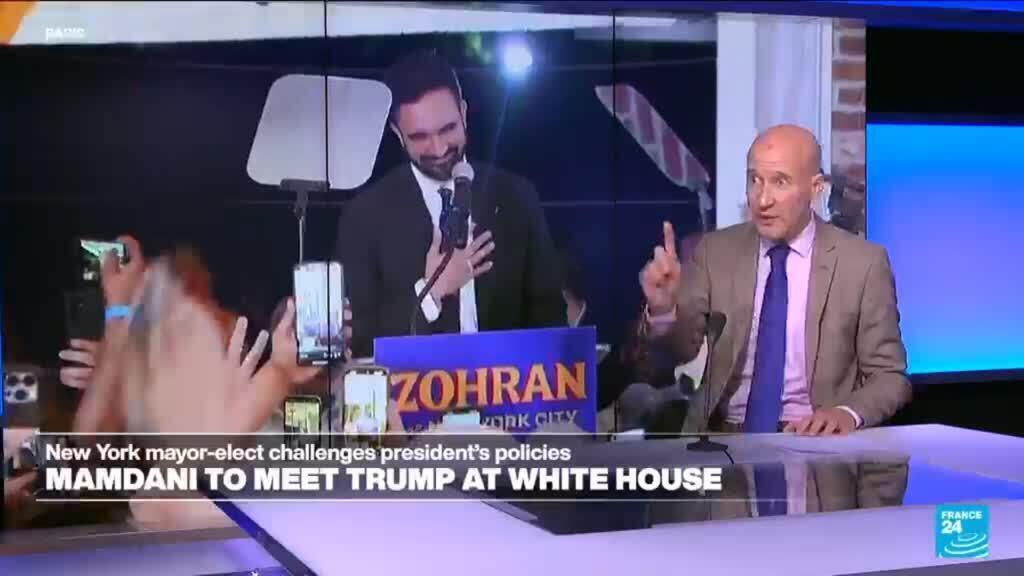 Video thumbnail for The stakes behind Zohran Mamdani and Donald Trump’s first face-to-face