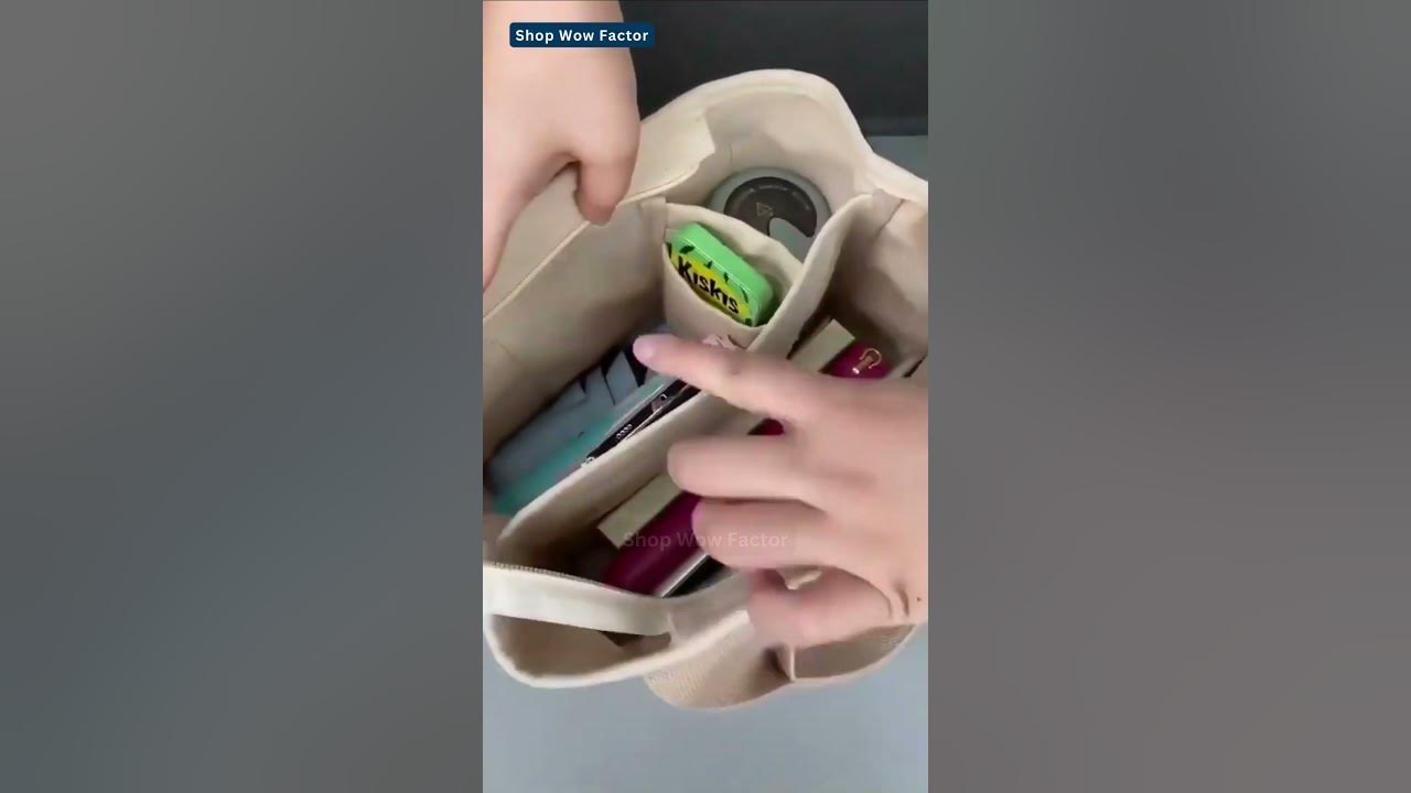 Video thumbnail for Spacious and Organized: Large Capacity Multi-Pocket Handbag | Link is in Description | #shopping