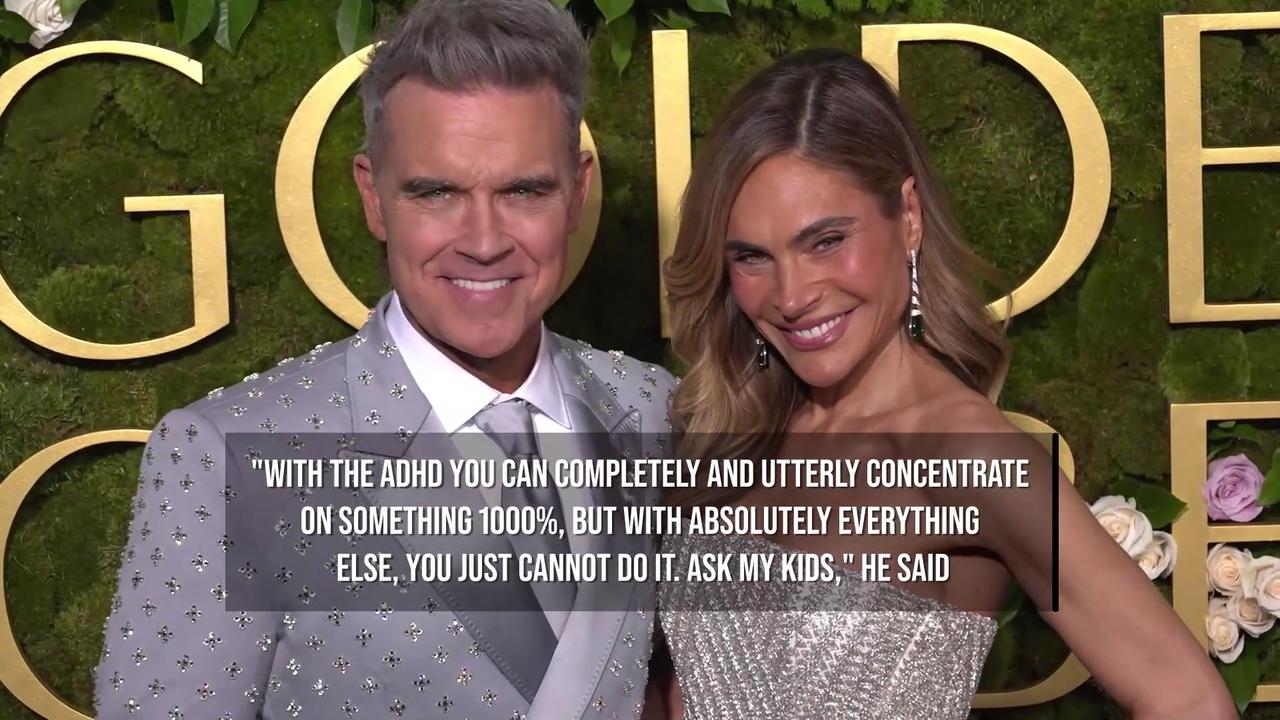 Video thumbnail for IN CASE YOU MISSED IT: Robbie Williams reveals autism diagnosis.