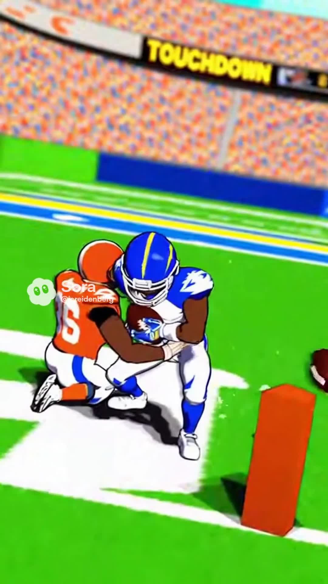 Video thumbnail for Last-Second Touchdown Throw Seals the Victory