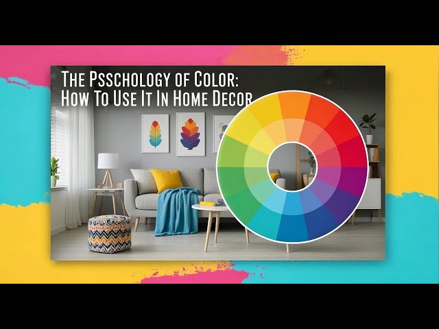 Video thumbnail for The Psychology Of Color: How To Use It In Home Decor