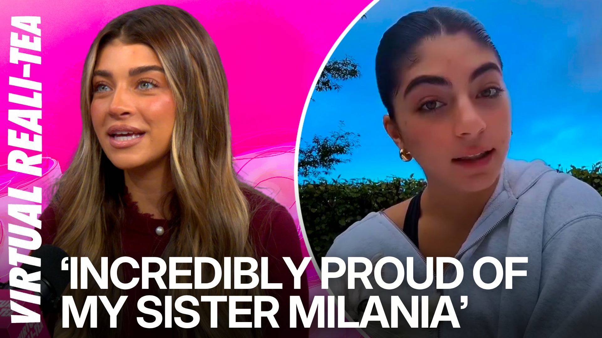 Video thumbnail for Gia Giudice is 'incredibly proud' of sister Milania for raw video detailing mental heath struggles