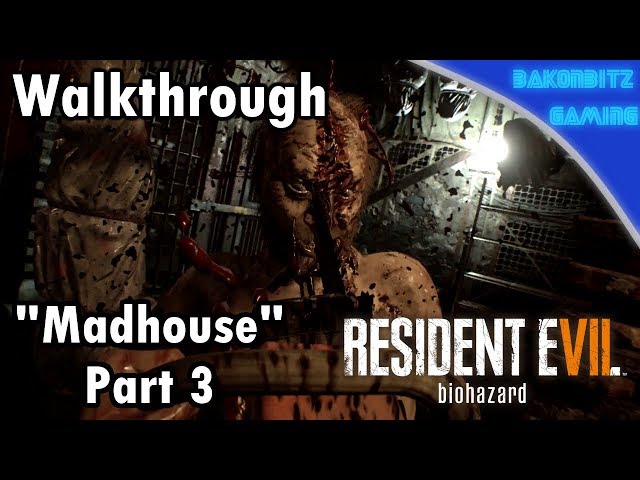 Video thumbnail for [Walkthru] Resident Evil 7: Biohazard | 100% Madhouse Run - Part 3