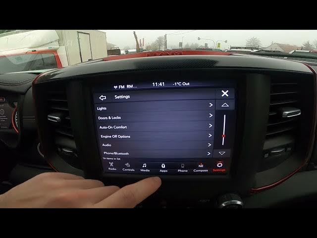 Video thumbnail for How to Change Engine Off Power Delay in Dodge RAM REBEL 1500 II ( 2019 - now )