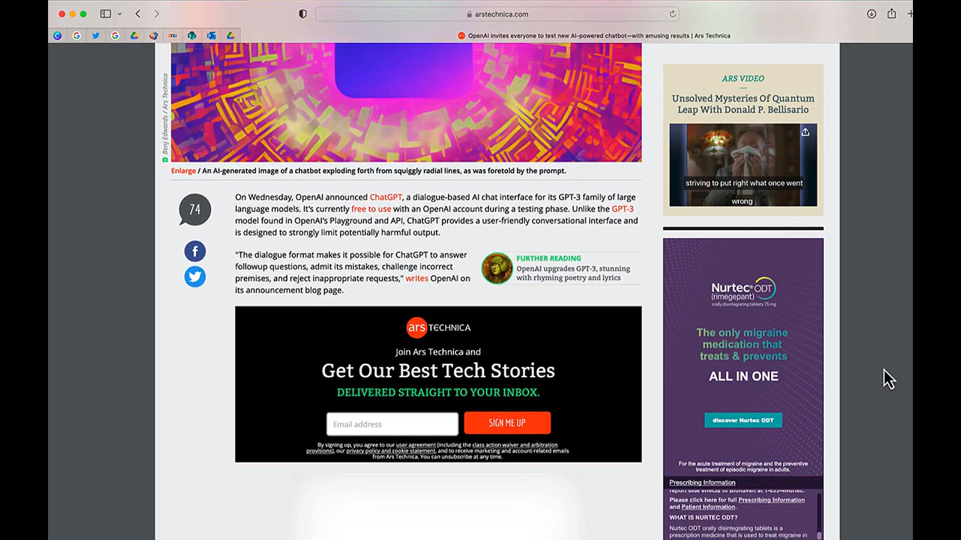 'Video thumbnail for What is ChatGPT_ How This Revolutionary AI Chatbot Can Write ANYTHING!'