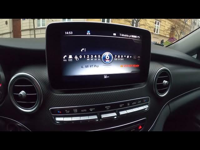 Video thumbnail for How to Disconnect Smartphone from Radio in Mercedes V Class W447 (2014 - now) - Unpair Smartphone