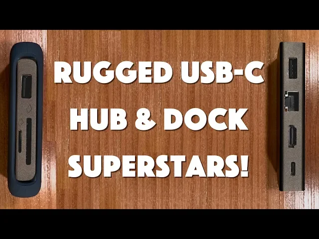 Video thumbnail for The Amazingly Cool Uni Rugged USB-C Dock and Hub - REVIEWED