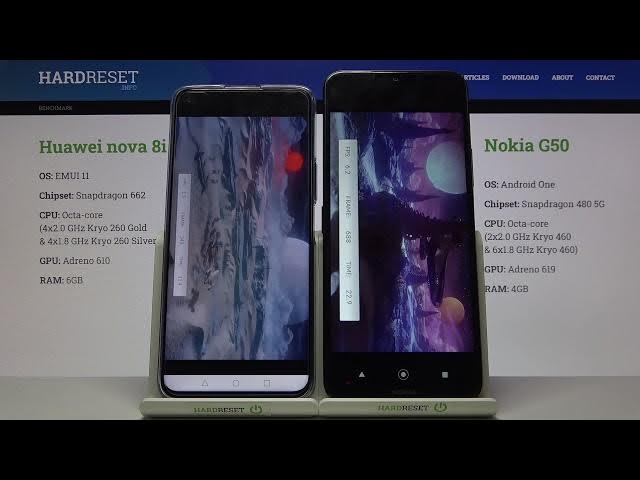 Video thumbnail for HUAWEI Nova 8i vs NOKIA G50 3DMark Wild Life