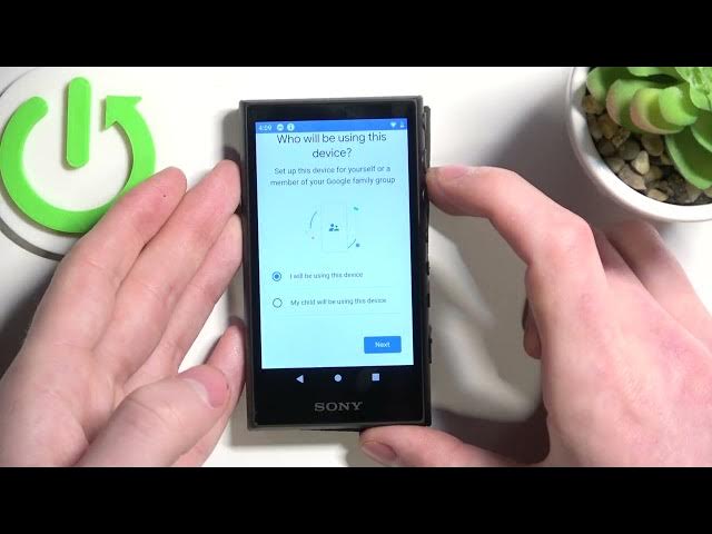 Video thumbnail for Sony NW 100A - How To Login With Google